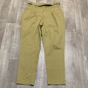 Womens Express Extra High Rise Belted Curvy Business‎ Casual Pants